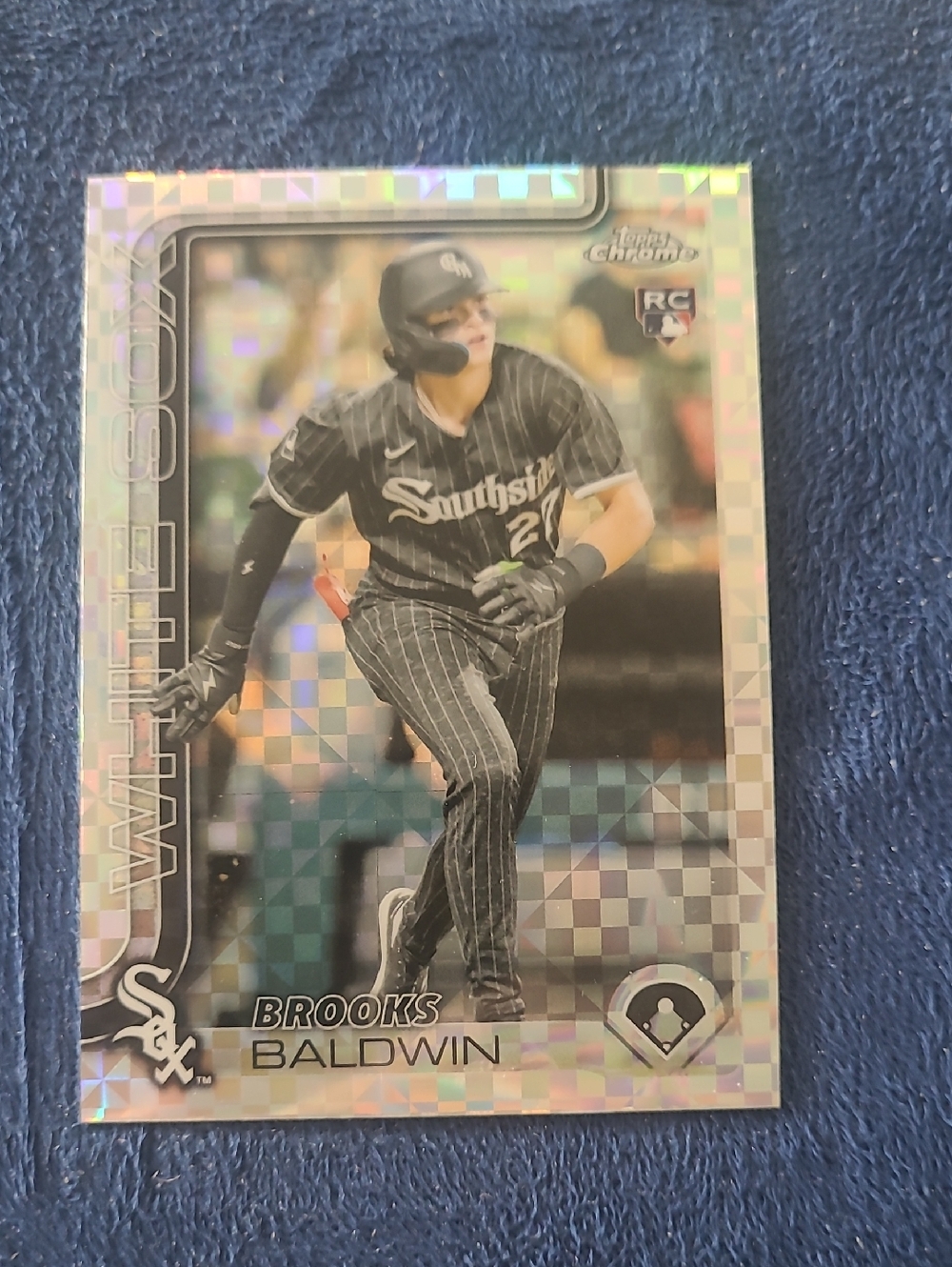 Brooks Baldwin Chicago White Sox Holo RC Baseball Card - X Fractor